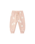 relaxed fleece sweatpant in sweet ghost
