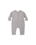 pocketed woven jumpsuit in midnight gingham