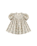 carina dress in holiday floral