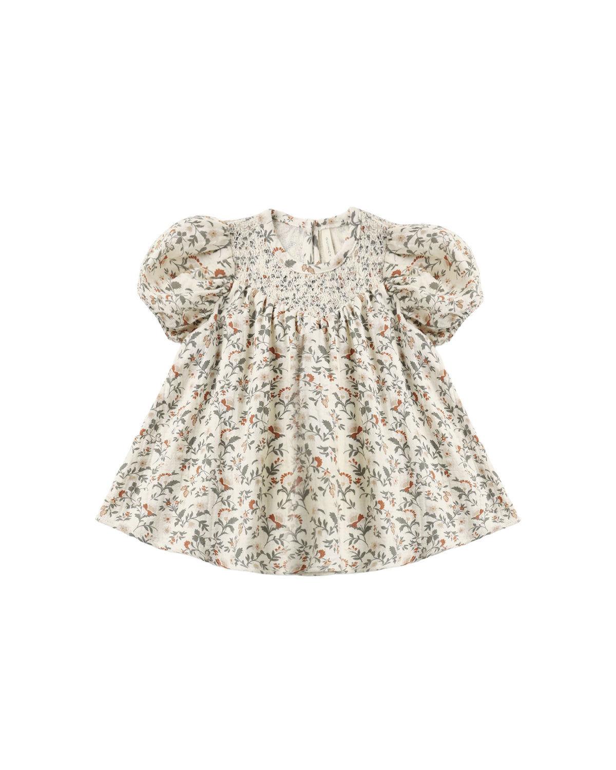 carina dress in holiday floral