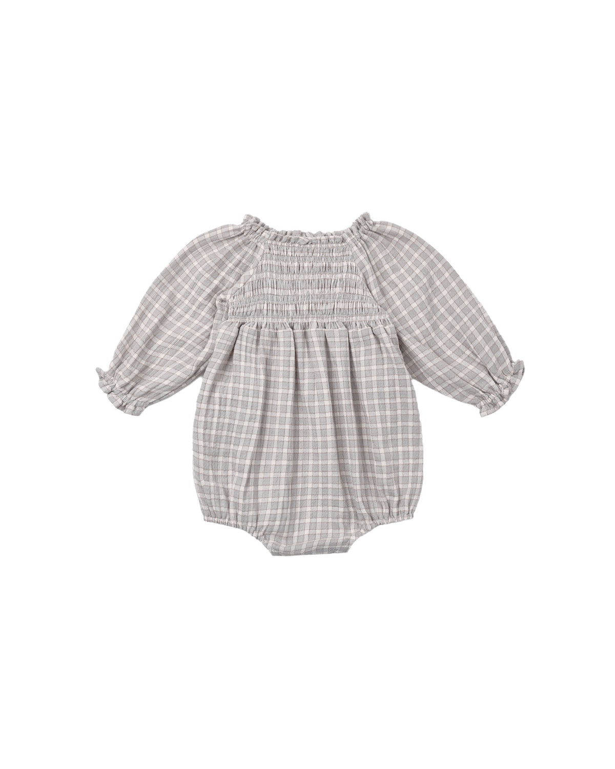 Eden Romper ll Blue Gingham