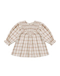 V Smocked Dress ll Rustic Plaid