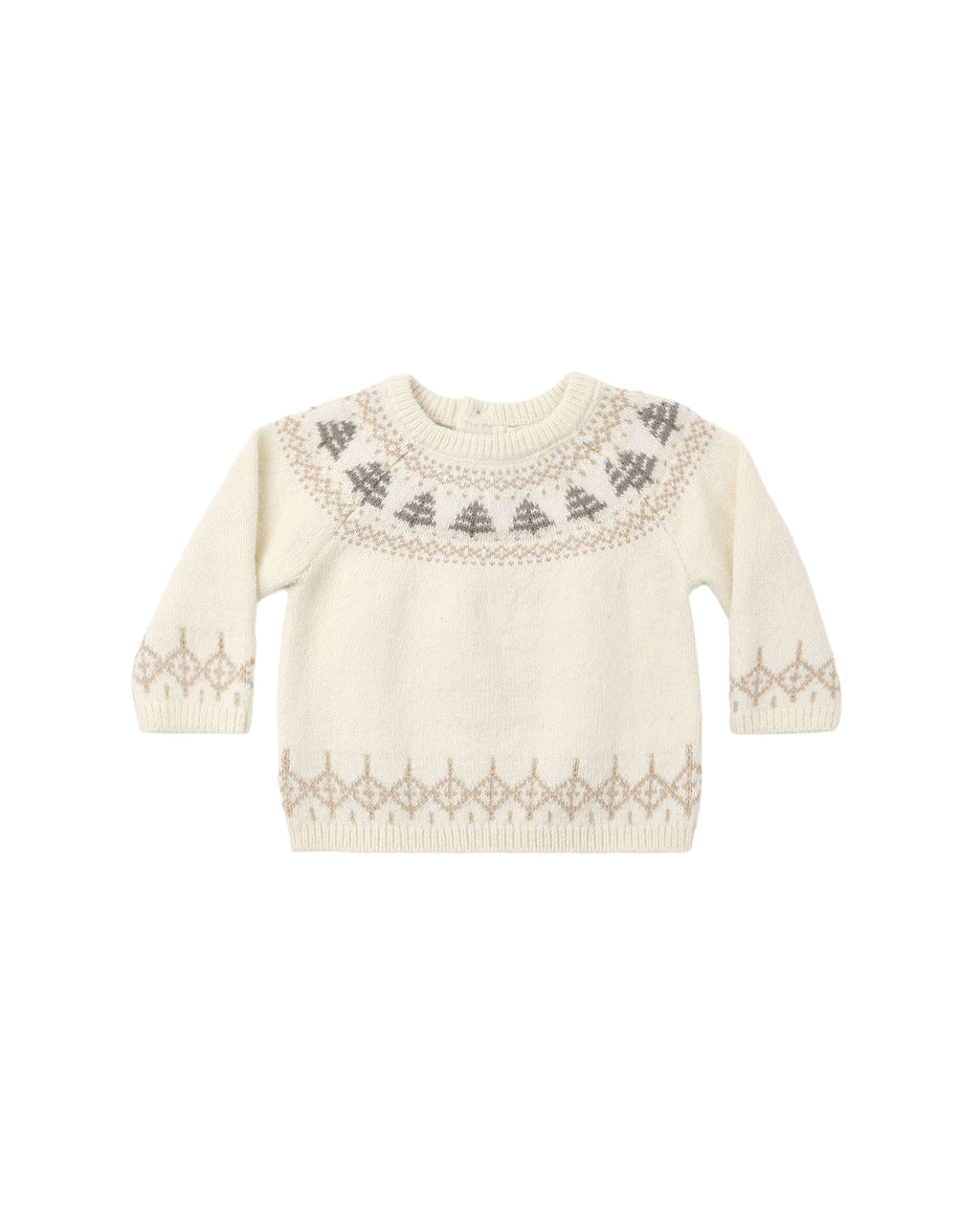 rex sweater in tree fair isle