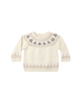 rex sweater in tree fair isle