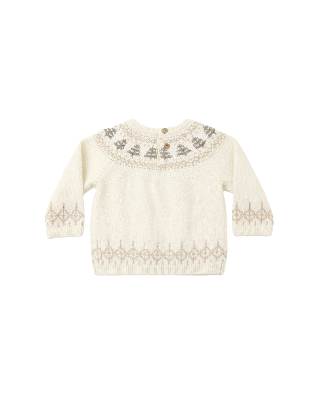 rex sweater in tree fair isle