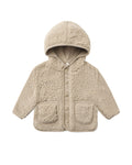 winter jacket in latte