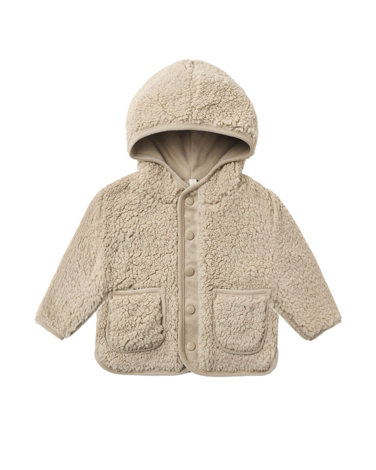 winter jacket in latte