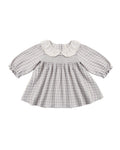 Callie Dress ll Blue Gingham