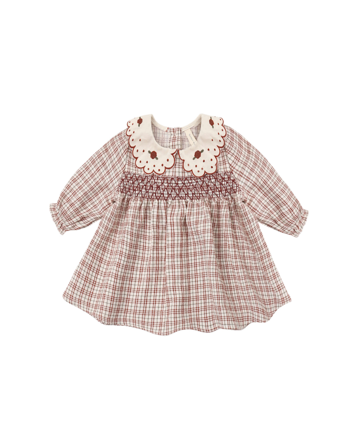 Callie dress in christmas plaid
