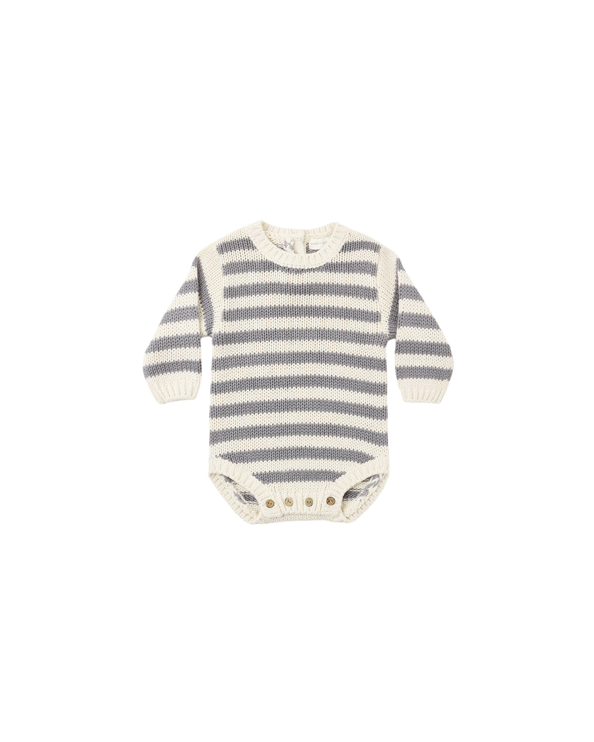 Rex Romper ll Slate Stripe