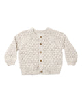 Bubble Knit Cardigan ll Natural Confetti