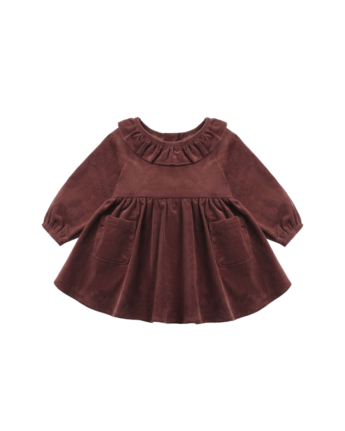 Simone dress in black cherry