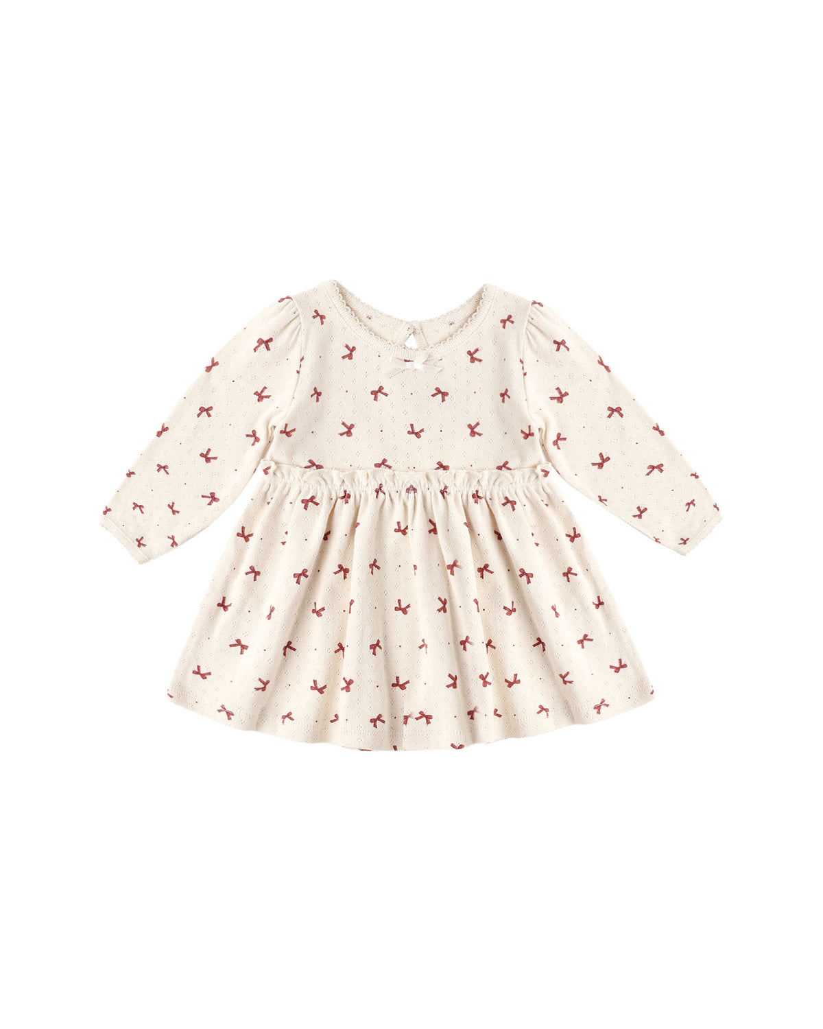 Alda dress in red bows