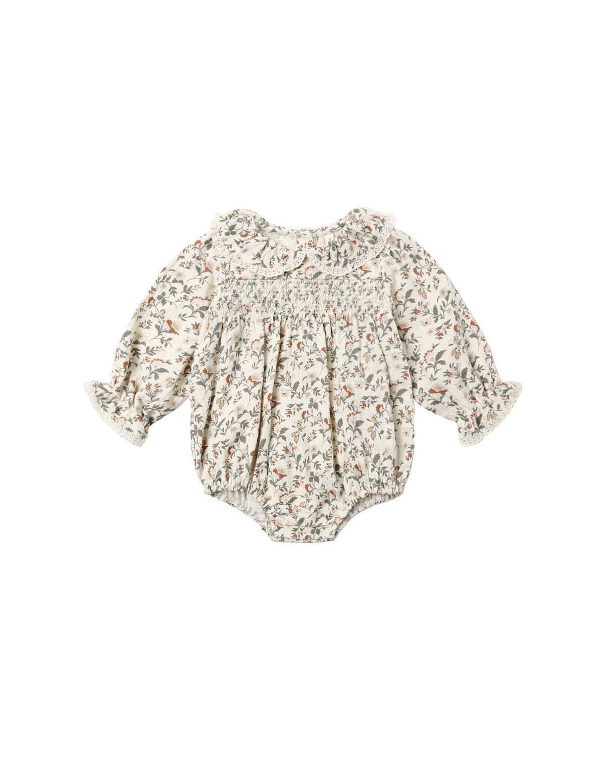Callie romper in holiday floral