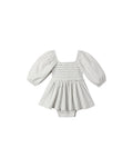 Lainey Romper ll Cloud Stripe