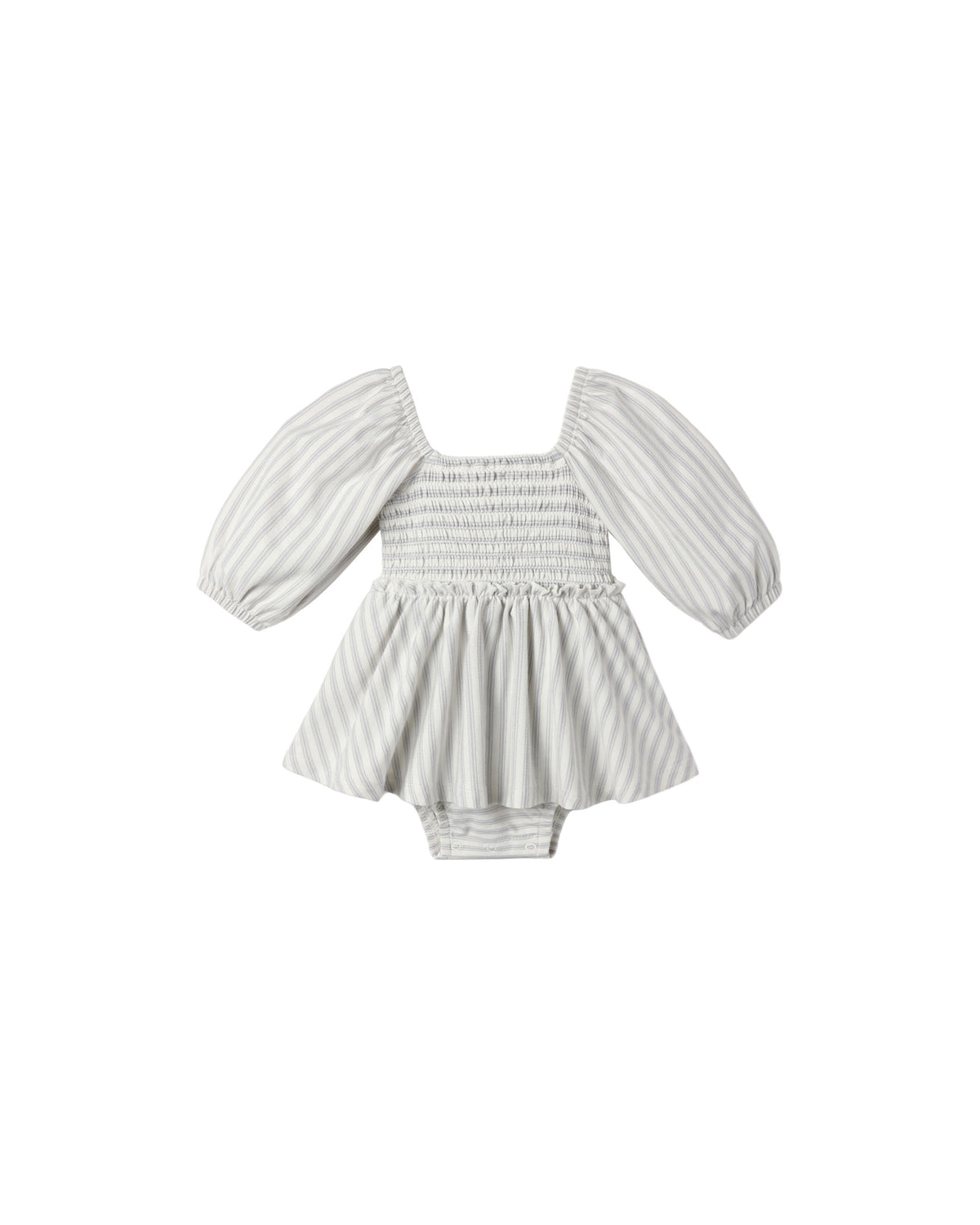 Lainey Romper ll Cloud Stripe