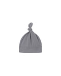 Bamboo Knotted Baby Hat ll Slate