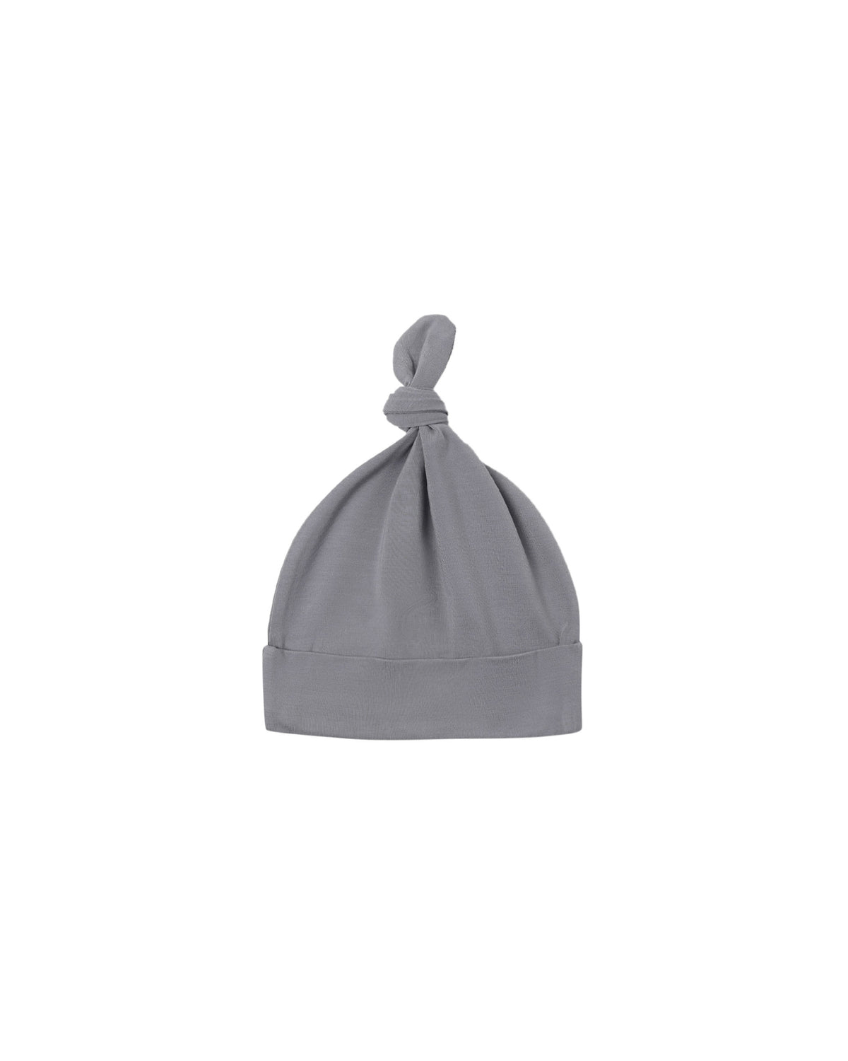 Bamboo Knotted Baby Hat ll Slate