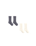 sock set in midnight & ivory