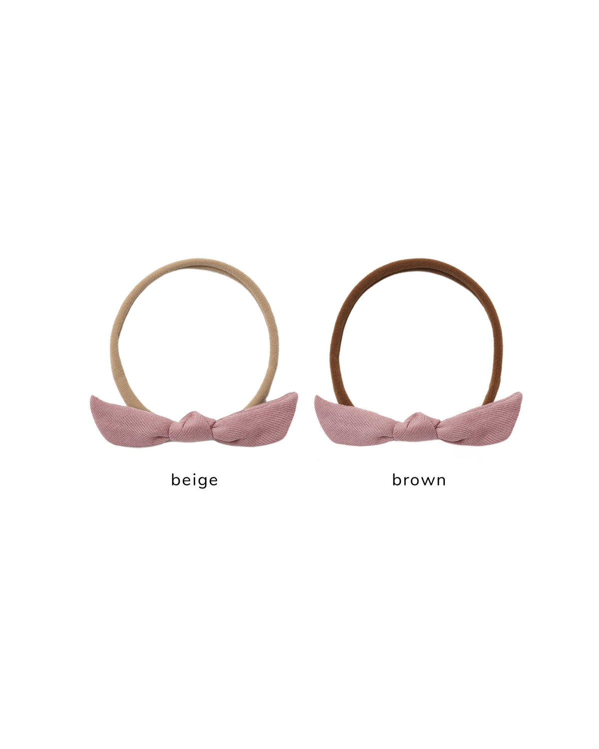 little knot headband ll mulberry