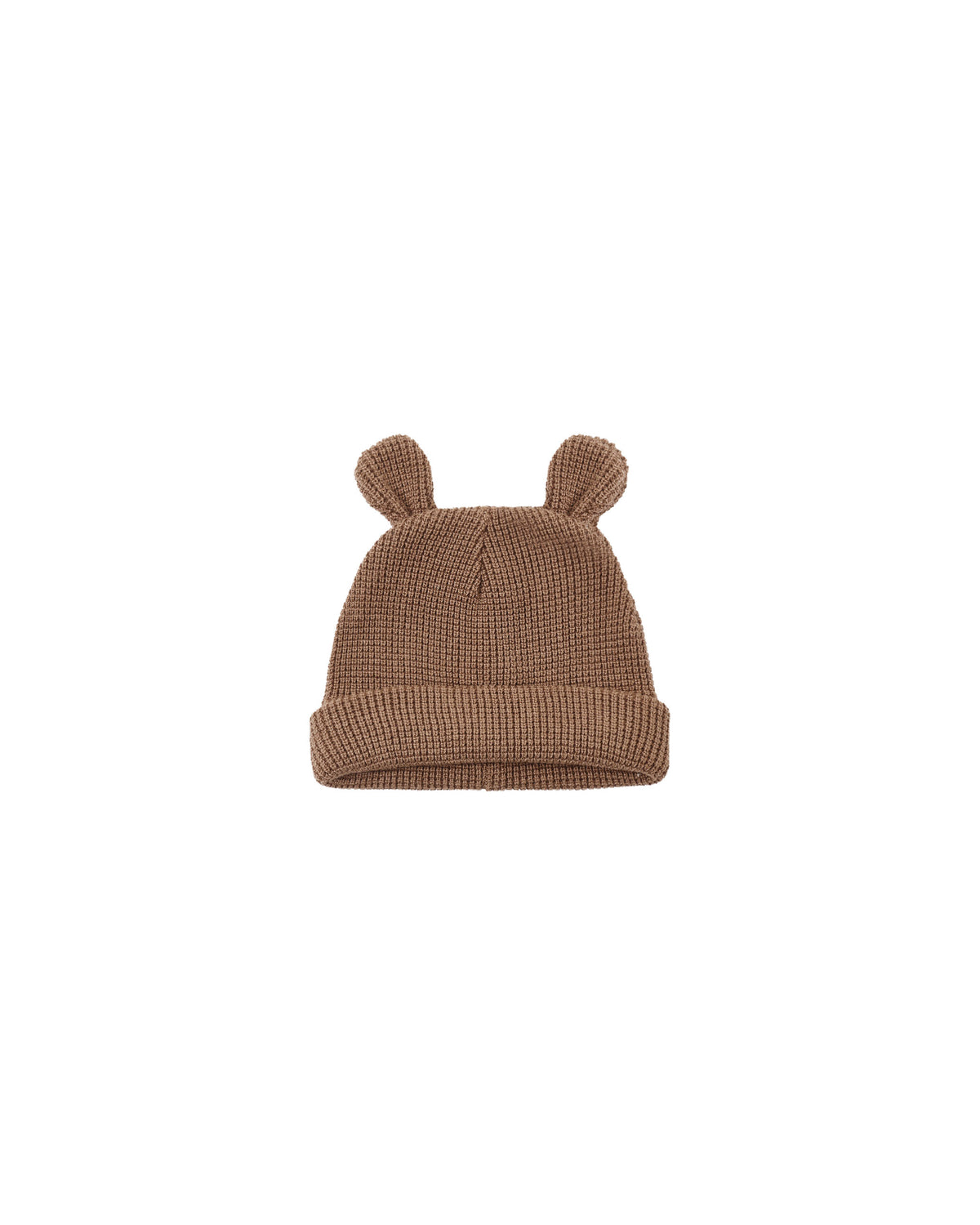 baby bear beanie in cocoa