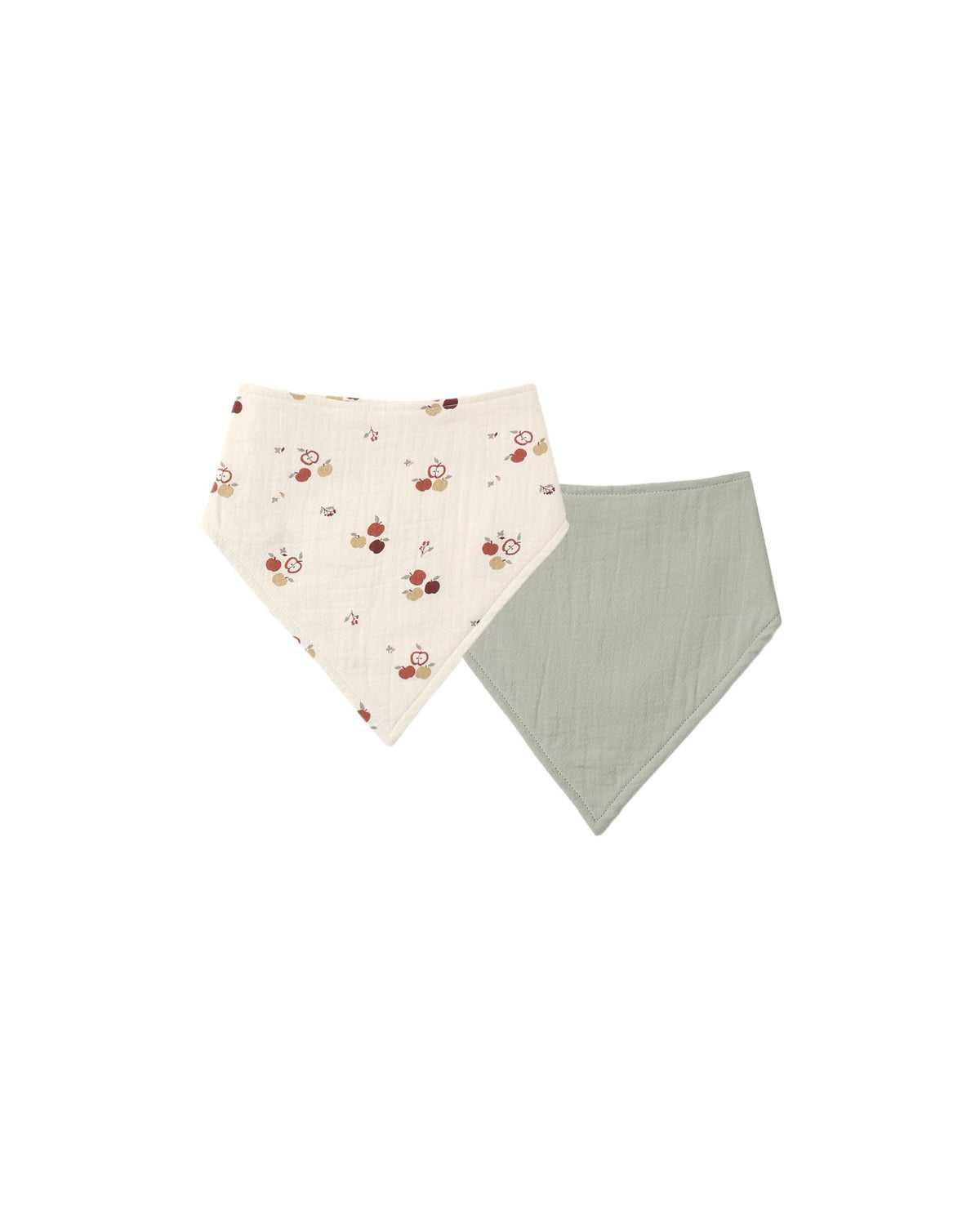 bandana scarf, 2pack in apples, laurel