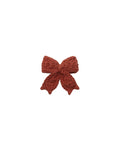 crochet bow in redwood