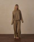 Teen oversized sweatshirt in olive