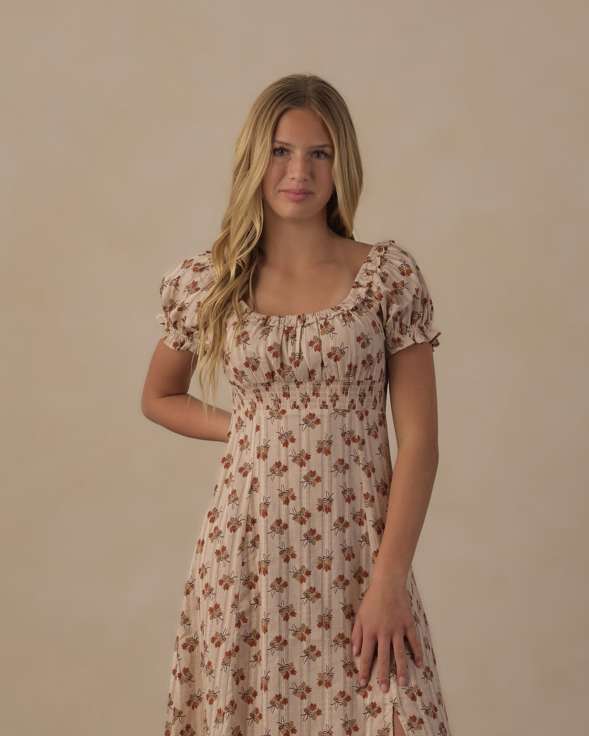 teen Lana dress in bouquet