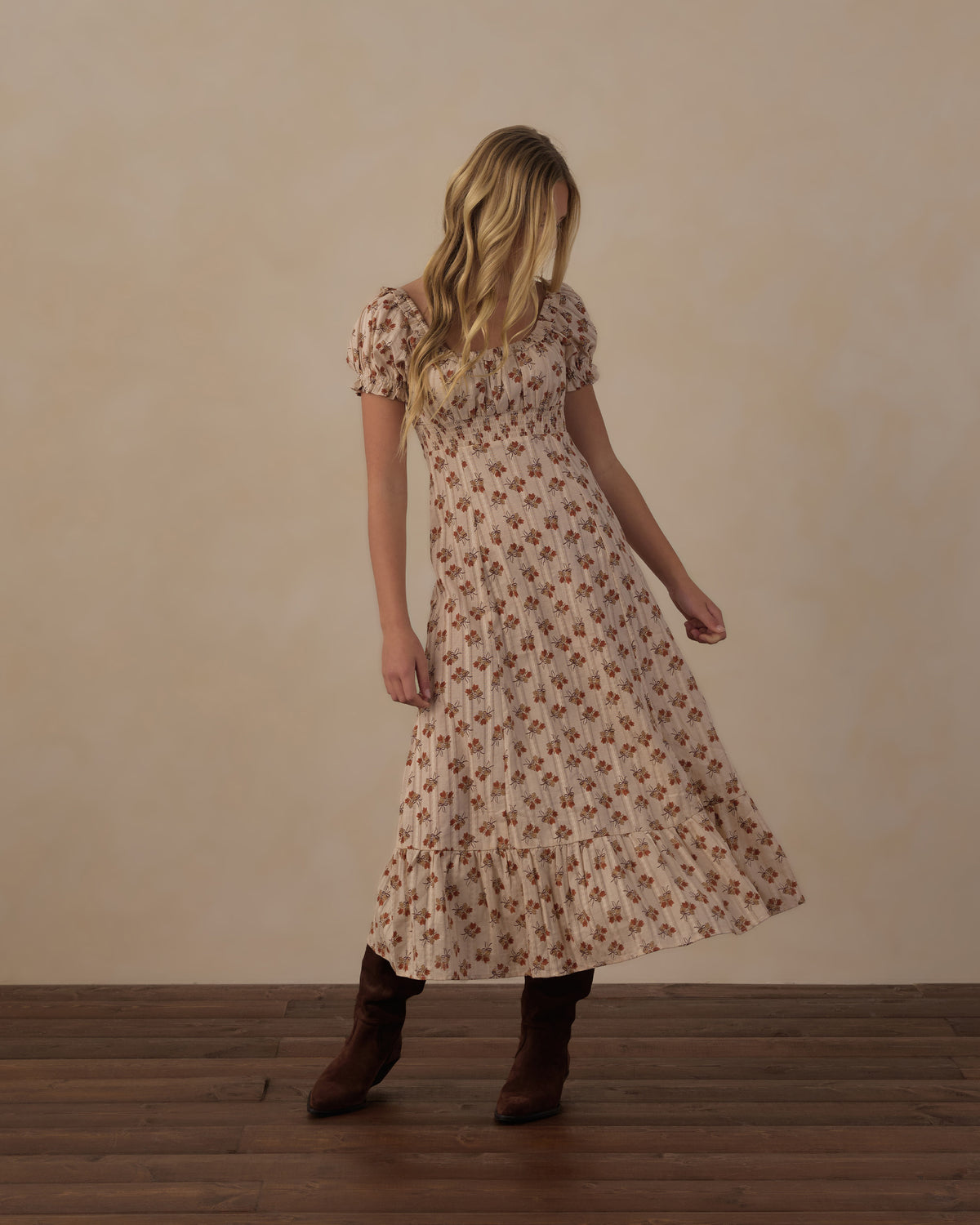 teen Lana dress in bouquet