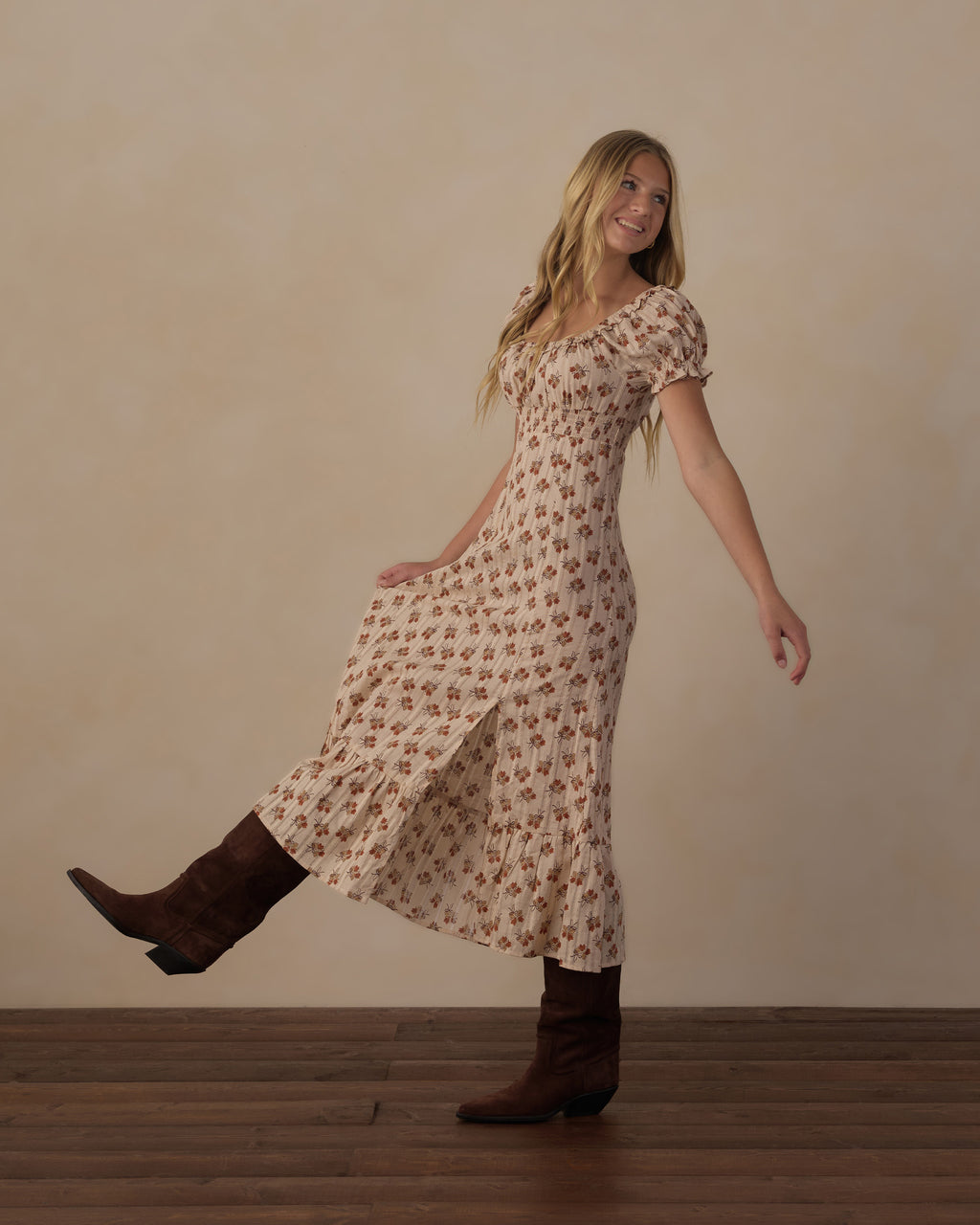teen Lana dress in bouquet
