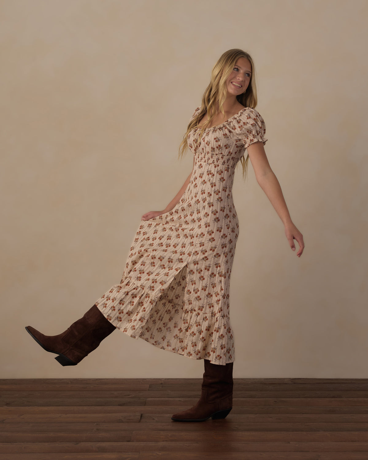 teen Lana dress in bouquet