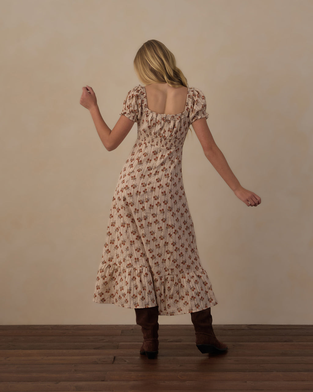 teen Lana dress in bouquet