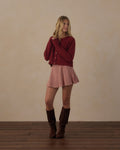 teen Rachel skirt in vintage plaid
