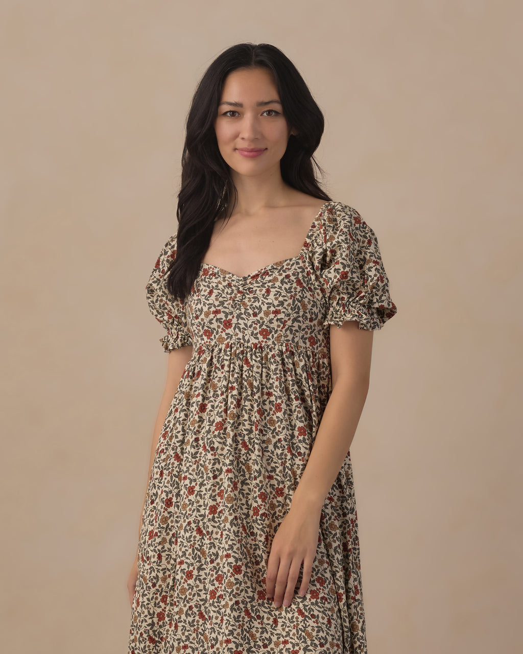 women's Chloe dress in holiday floral