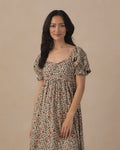 women's Chloe dress in holiday floral