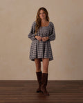 women's nala dress in winter plaid