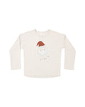 long sleeve tee in Santa
