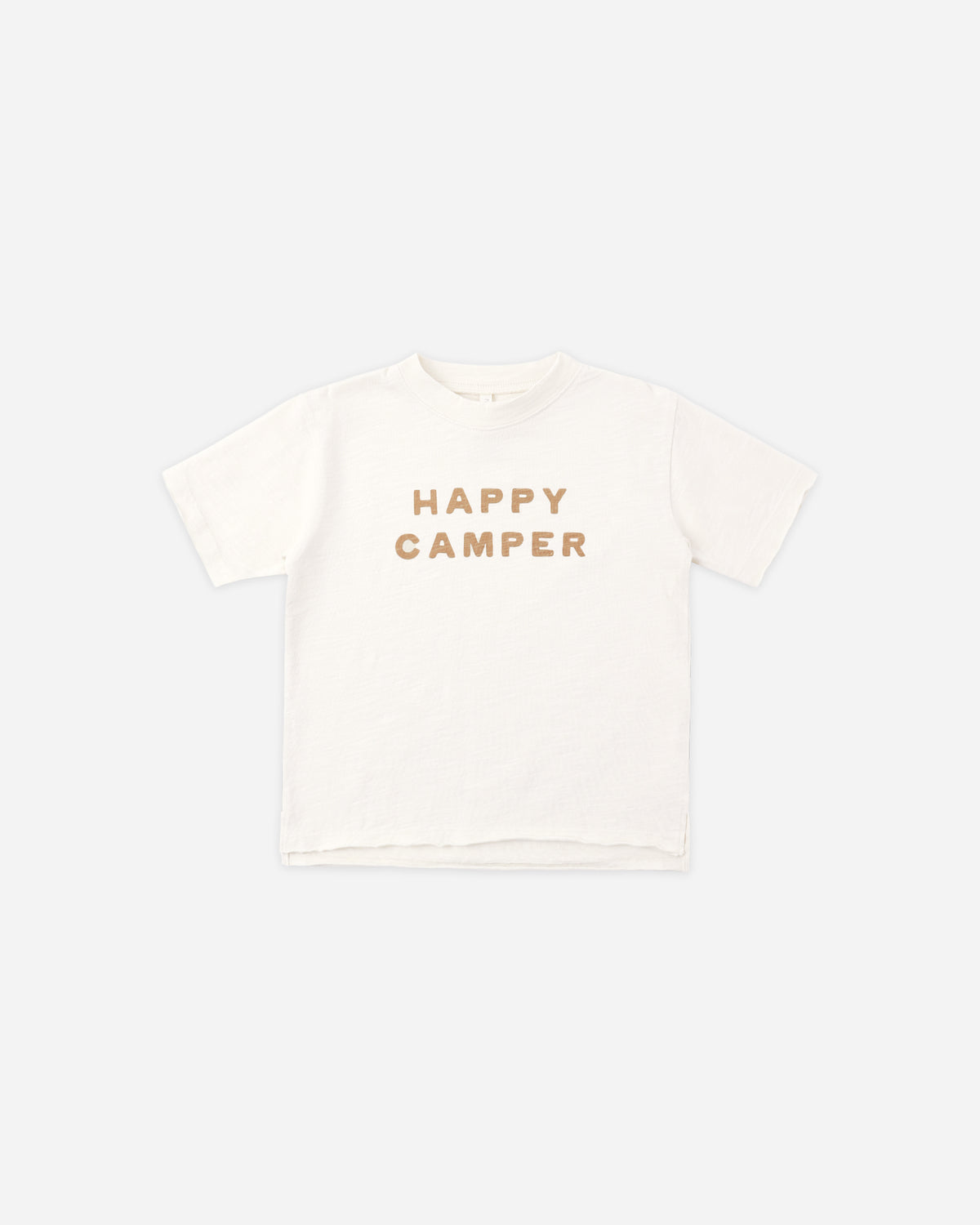 Raw Edge Tee in Happy Camper