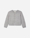 Scallop Cardigan in Dusty Blue