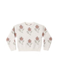 Aspen Sweater in Ivory Flower