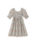 Adelaide dress in holiday floral