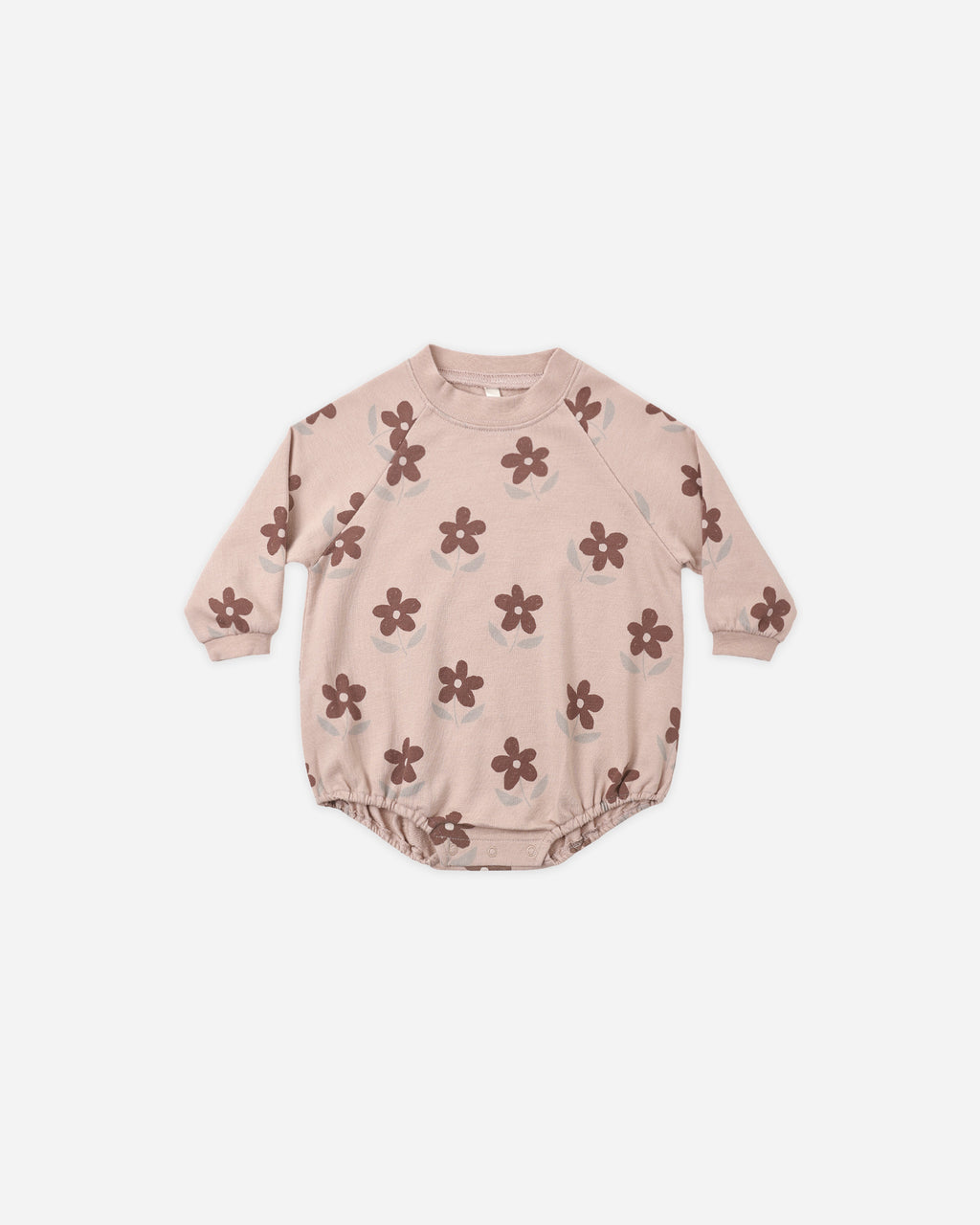 Crew Neck Romper in Daisy