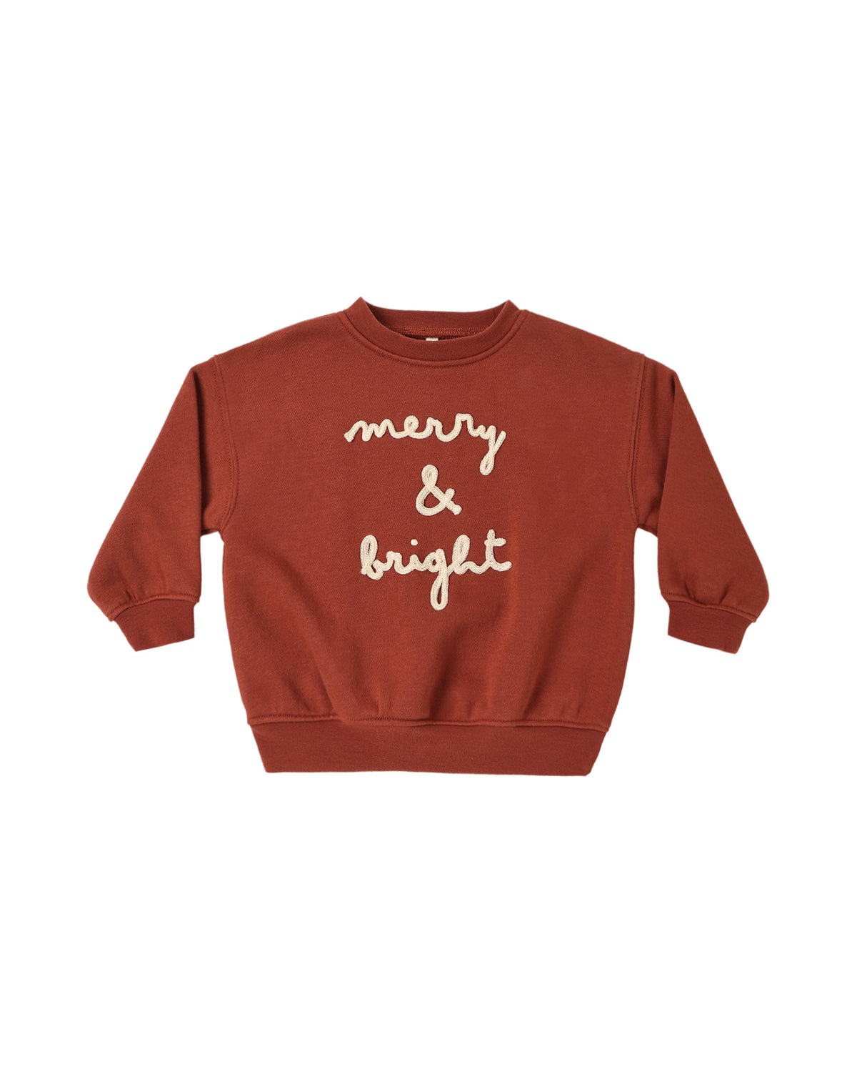 relaxed sweatshirt in merry & bright