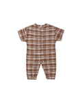 hayes jumpsuit in aspen plaid