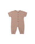 hayes jumpsuit in brick stripe