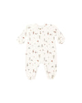henley jumpsuit in holiday mouse