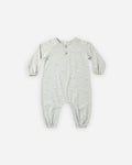 Henley Jumpsuit in Mushrooms