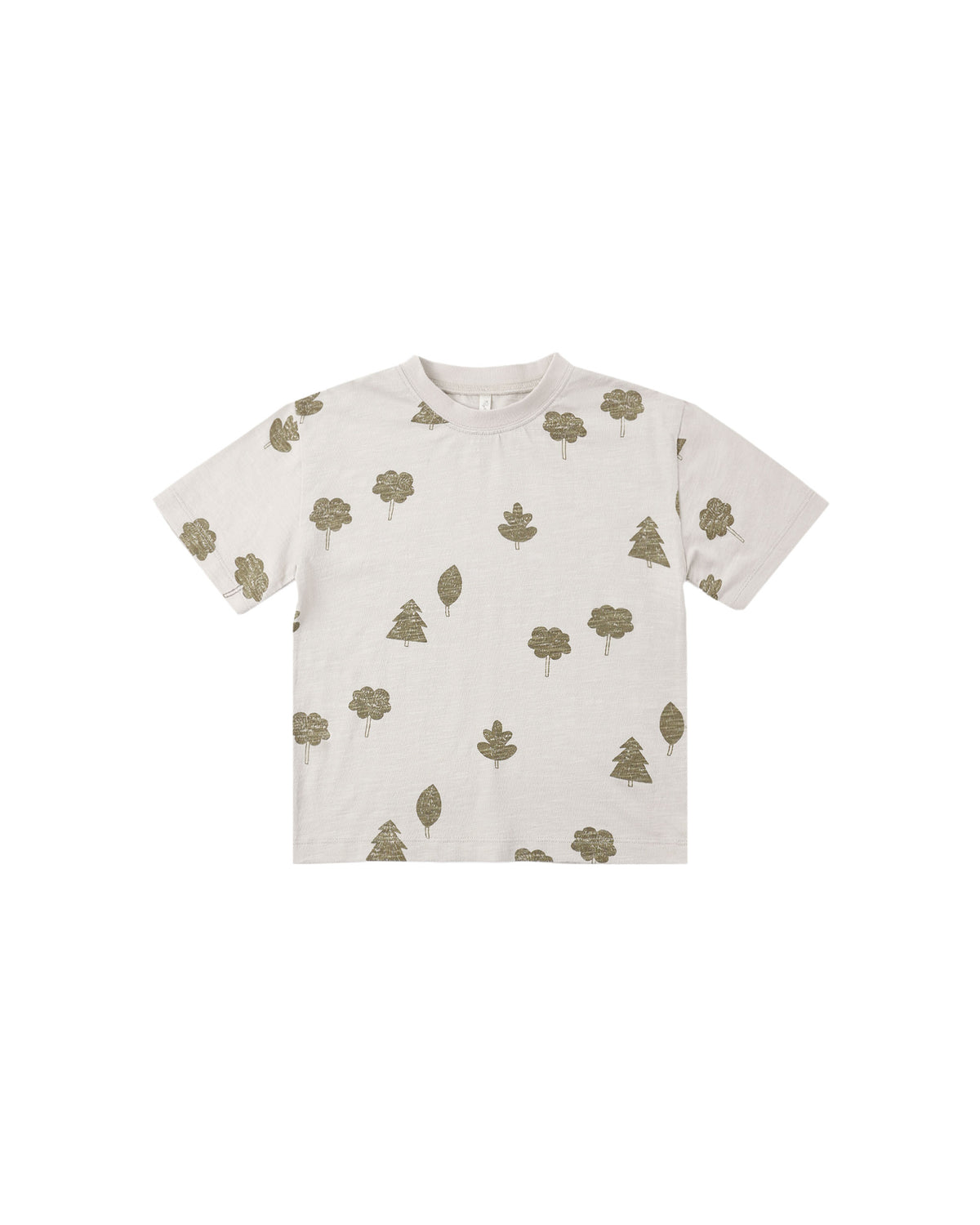 relaxed tee in woods