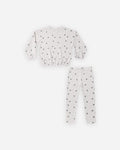 Spongey Knit Set in Stars